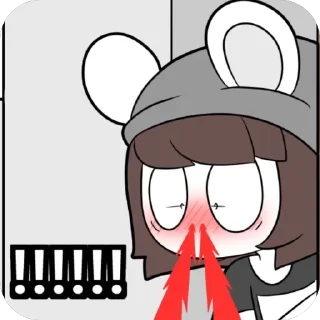 Telegram sticker 🫥 Tony and Tina