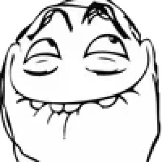 Telegram sticker 🌟 Rage face @SozdaiStickeriBot