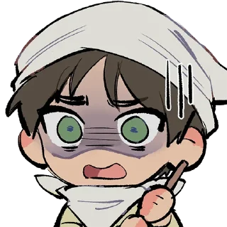 Video sticker 😱 Eren Yeager by jaegercest @keiriststicks