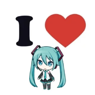 Video sticker 🫐 Miku >w< *i love them* @Ti4ilx :: @fStikBot