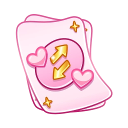 Sticker 🃏 𓆩 ˏˋ gift tg ➛ @qwdomino ♡ ˊˎ 𓆪