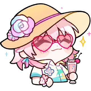 Telegram sticker 😎 Honkai Star Rail