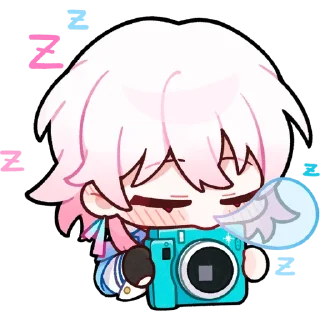 Telegram sticker 💤 Honkai Star Rail