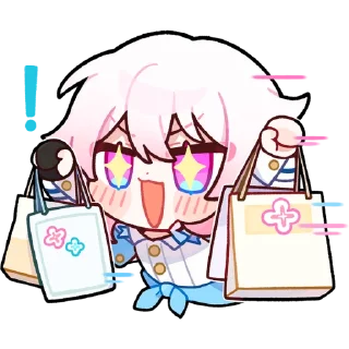 Telegram sticker 🛍 Honkai Star Rail