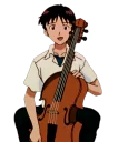 Telegram sticker 🎼 Shinji Ikari
