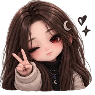 Telegram sticker 🧸 Я улюблена