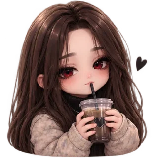 Telegram sticker 💇 Я улюблена