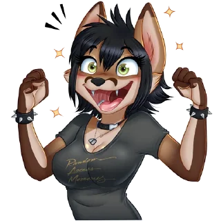 Telegram sticker ❤️ Reyess The Maple-Vixen @Reyess126