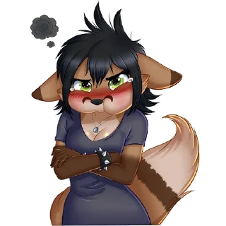 Telegram sticker ❤️ Reyess The Maple-Vixen @Reyess126