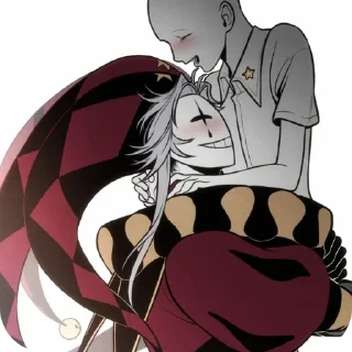 Telegram sticker 😋 The Freak Circus|Pierrot