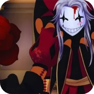Telegram sticker 🌹 The Freak Circus|Pierrot