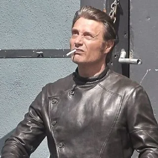 Sticker 😒 Mads Mikkelsen @Nekostickerss
