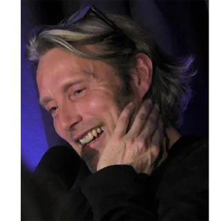 Video sticker 😅 Mads Mikkelsen @Nekostickerss