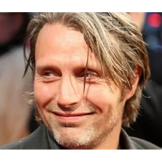 Telegram stiker 😏 Mads Mikkelsen @Nekostickerss