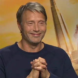 Video sticker ☺️ Mads Mikkelsen @Nekostickerss
