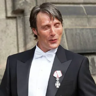 Telegram stiker 🥴 Mads Mikkelsen @Nekostickerss