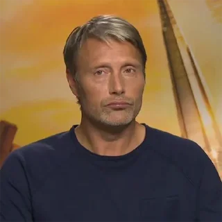 Telegram stiker 😕 Mads Mikkelsen @Nekostickerss