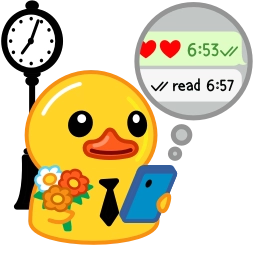 Telegram sticker 😲 Duck | [@iStackme]