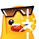 Video sticker 😎 Duck | [@iStackme]