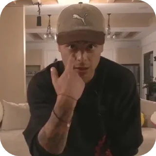 Telegram sticker 🎩 ram(on)eras 💐⚽️