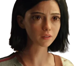 Telegram sticker 😭 Alita