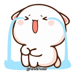 Telegram sticker 😭 @StiPack Cute Cat🥰