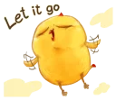 Telegram sticker 🐤 Cheez...z : Warbie & Yama