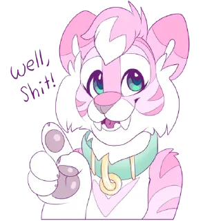 Telegram sticker 🥳 eat my ass @stickersb2b