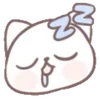 Sticker 😴 @emojixoley mallow puppies