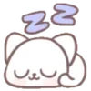Sticker 😴 @emojixoley mallow puppies