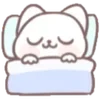 Sticker 😴 @emojixoley mallow puppies