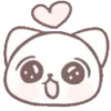 Sticker 😍 @emojixoley mallow puppies