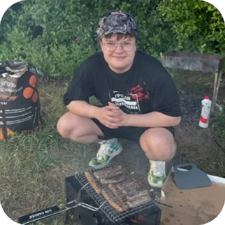 Telegram sticker 🤪 Каша😍 :: @fStikBot