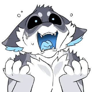 Telegram sticker 😫 Sheesh!