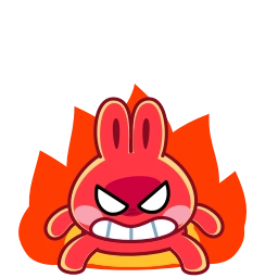 Telegram sticker 🤩 Заяц @TgSticker