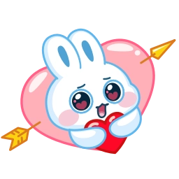 Telegram sticker 🤩 Заяц @TgSticker