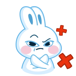 Telegram sticker 🤩 Заяц @TgSticker