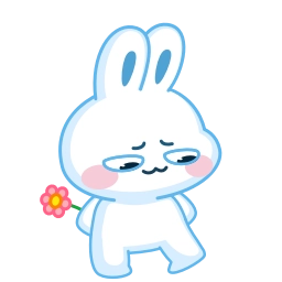 Telegram sticker 🤩 Заяц @TgSticker