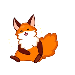 Sticker 😂 Red Fox
