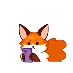 Telegram sticker 😨 Red Fox