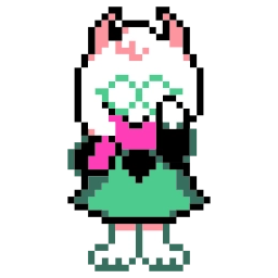 Telegram stiker 😎 Ralsei Animated :3 (part 2/3)