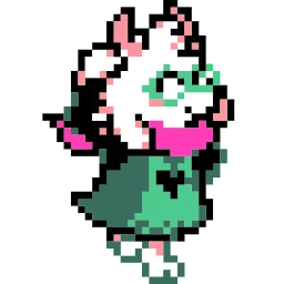 Telegram stiker 😄 Ralsei Animated :3 (part 2/3)