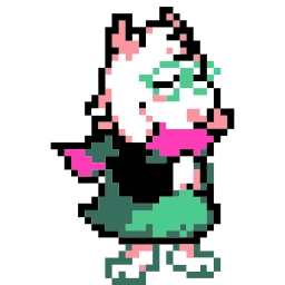 Telegram stiker 🎶 Ralsei Animated :3 (part 2/3)