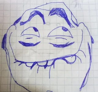 Video sticker 😌 Trollface