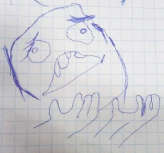 Telegram sticker 😫 Trollface