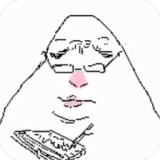Telegram sticker 🫥 хомяки для максима