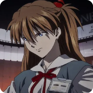 Sticker 😡 Evangelion ‣ @animestickersii @pinterest_to_stickerbot