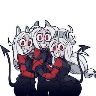 Telegram sticker 🐶 HELLTAKER