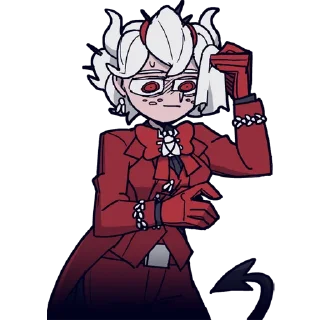 Telegram sticker 😓 HELLTAKER