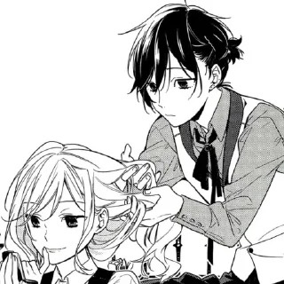 Telegram stiker ❤️ horimiya! @lalavalu